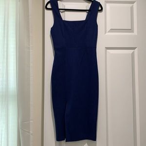 Lulus Navy Midi Dress